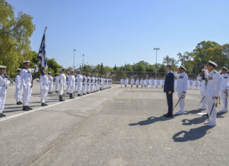 Τελετή Ορκωμοσίας Κελευστων Σ.Μ.Υ.Ν 38ης Σειράς, την Δευτερα 20 Ιουλίου 2020